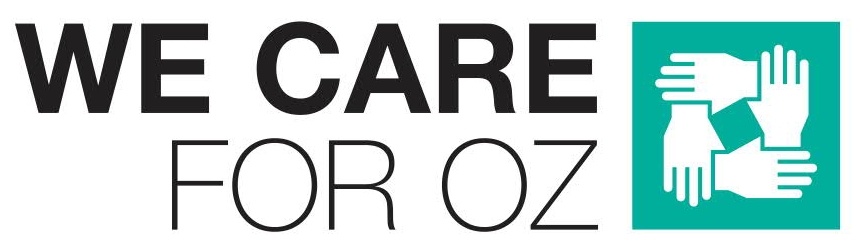 Logo WE CARE FOR OZ