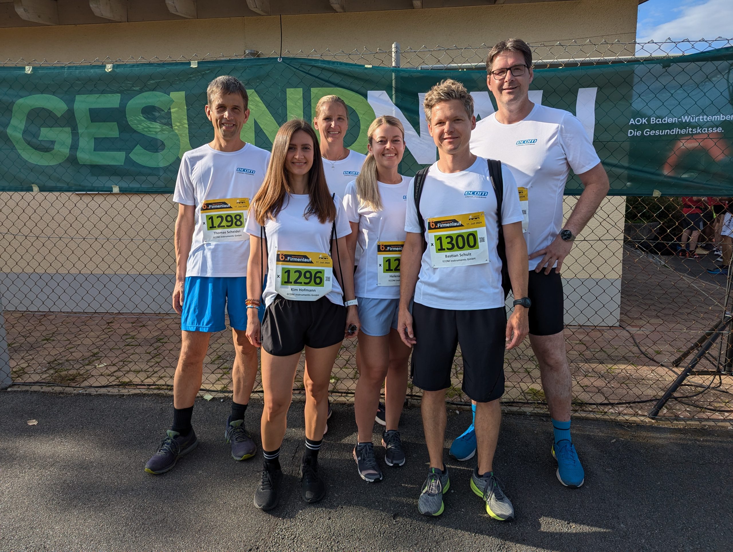 Fünf Kilometer Team-Power