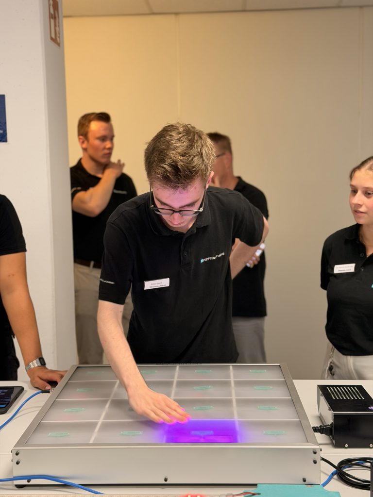 Interaktive Spiele sorgen für viel Spaß.